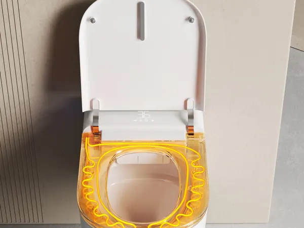 Heated seat element highlighted